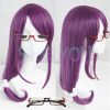 Tokyo Ghoul Guru Rize Kamishiro Long Wavy Purple Heat Resistant Synthetic Hair Cosplay Wig Wig Cap - Tokyo Ghoul Store