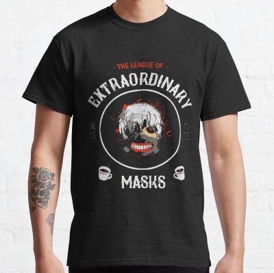 Tokyo Ghoul Kaneki Masks - One Eyed King T-Shirt