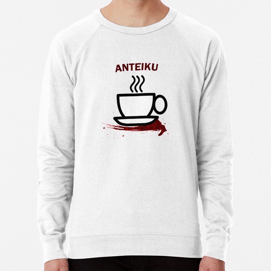 Bloody Coffee Sweatshirt Official Cow Anime Merch