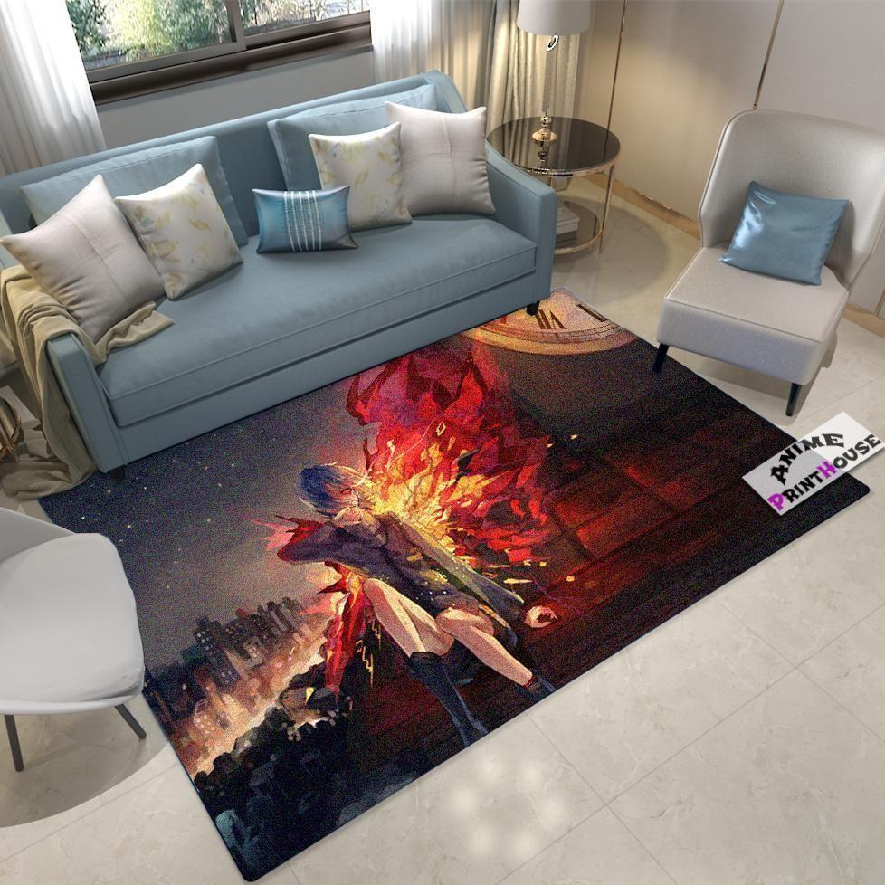tokyo ghoul touka on roof area rugs anime living room carpet home rug regtangle carpet floor decor home decor 0 - Tokyo Ghoul Store