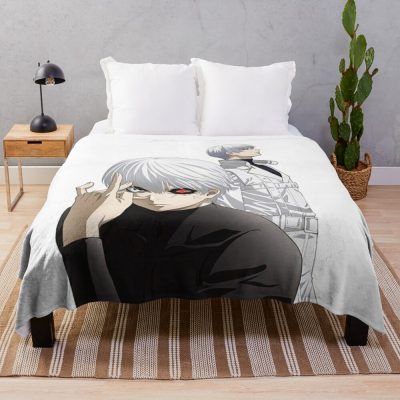 Haise Sasaki Throw Blanket Official Cow Anime Merch