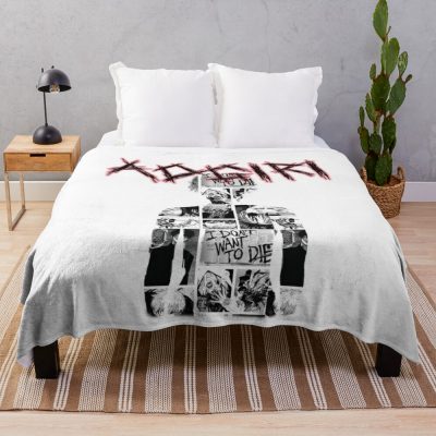 Kaneki Aogiri Throw Blanket Official Cow Anime Merch