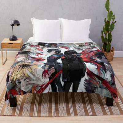 People Around Throw Blanket Official Cow Anime Merch