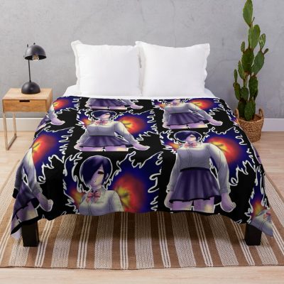 Touka Kirishima Throw Blanket Official Cow Anime Merch