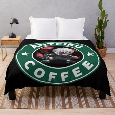 Iconic  Anteiku Coffee   7 Throw Blanket Official Cow Anime Merch