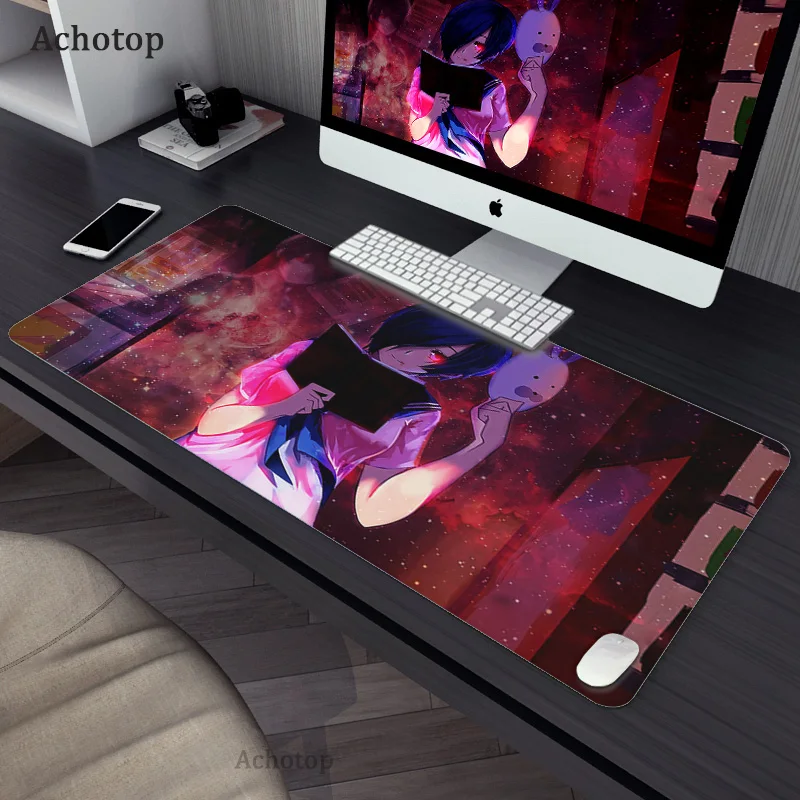 Gaming Accessories Mouse Pad Tokyo Ghoul Mousepad Anime Cartoon Large Mouse Mat Big Mause Pad Keyboard 17 - Tokyo Ghoul Store