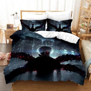 Horror Anime Tokyo Ghoul Print Bedding Set Adult Children Cartoon Duvet Cover Pillowcase Double Queen Large 16 700x700 1 - Tokyo Ghoul Store