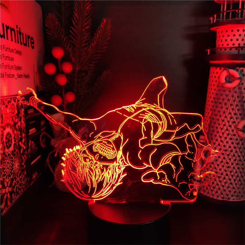 Tokyo Ghoul 3D Lamp Anime Kaneki Ken Juuzou Led Night Light for Kids Bedroom Decoration Nightlight 11 - Tokyo Ghoul Store