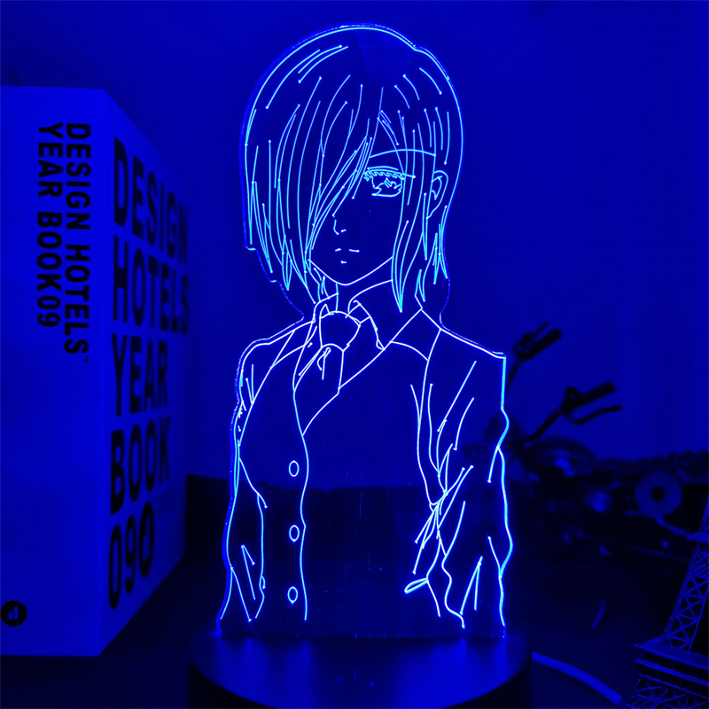 Tokyo Ghoul 3D Lamp Anime Kaneki Ken Juuzou Led Night Light for Kids Bedroom Decoration Nightlight 17 - Tokyo Ghoul Store