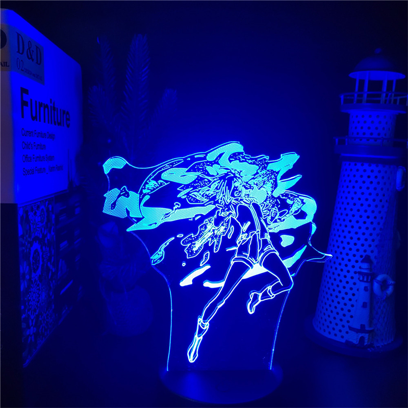 Tokyo Ghoul 3D Lamp Anime Kaneki Ken Juuzou Led Night Light for Kids Bedroom Decoration Nightlight 9 - Tokyo Ghoul Store