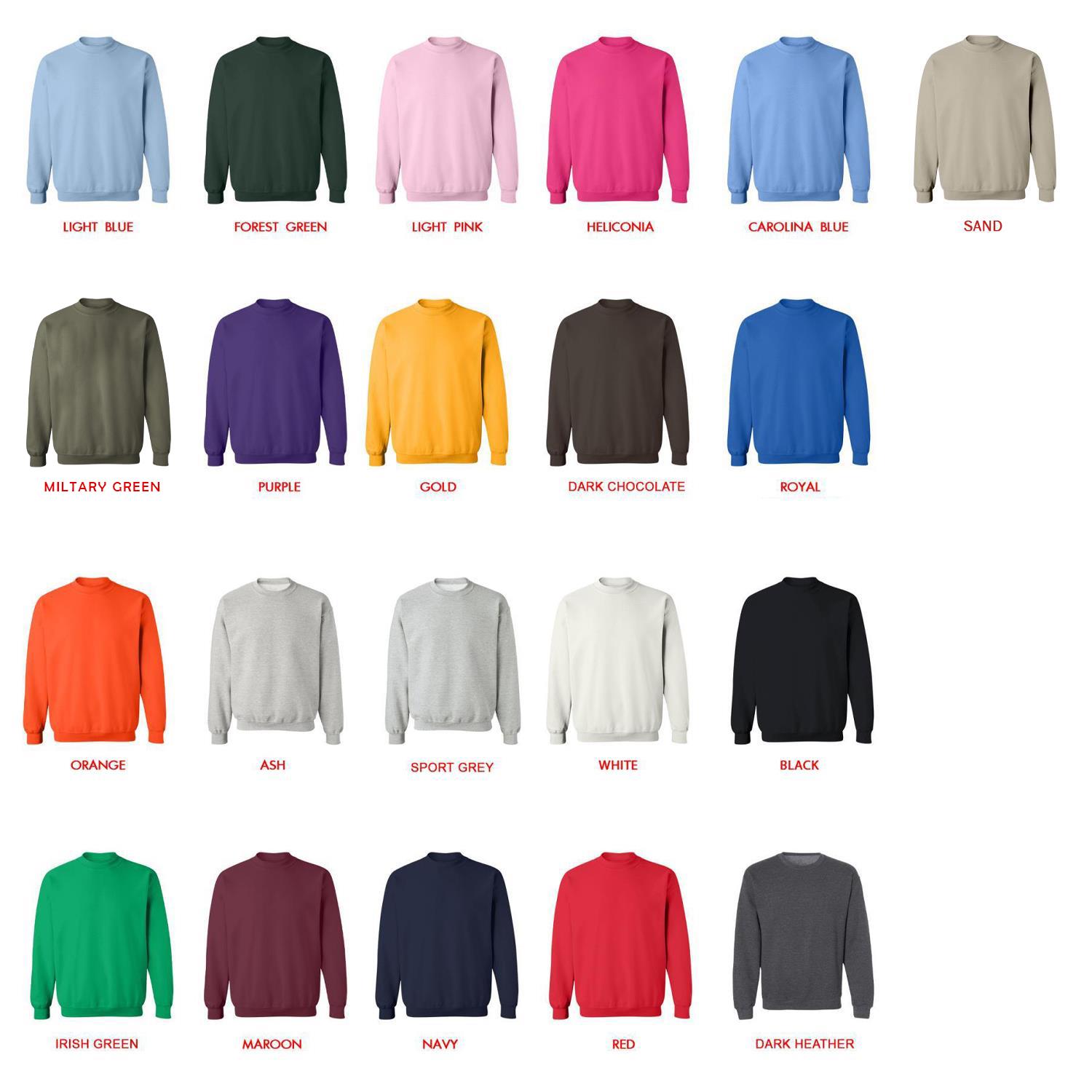 sweatshirt color chart - Tokyo Ghoul Store